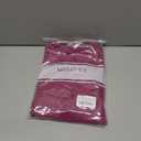 Missufe Women's Summer Boat Neck Short Sleeve Cut Out Knit Bodycon Casual Dress (Purple)