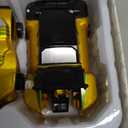 Aimery Collision Transforming Dinosaur Car Toy, 2 Magnetic Cars Convert into Dinosaur Toys,Dino Robot Toy, Boys Toys,Kids Toys, Party Birthday for Kids (Golden)