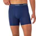 Hanes Men's Underwear Boxer Brief Pack, Performance Stretch Underwear, Moisture-wicking Boxer Briefs for Men, 6-pack (L, Black)