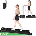 Walking Pad with 12% 6 Auto Incline, Under Desk Treadmill for Home Office w/Remote Control, 6 HIIT Mode, 265 Lbs Weight Capacity, 4 MPH Max, Desk Treadmill in LED Display