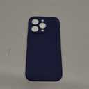 Miracase Designed for iPhone 14 Pro Case with Screen Protector, [Upgraded Camera Protection], Shockproof Liquid Silicone Rubber Phone Case Cover for 14 Pro 6.1 inch, Dark Blue