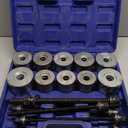 Orion Motor Tech Bushing Press Kit, 27pc Pull and Press Sleeve Kit for Most LCV HGV Engine Cars Vehicles, Universal Seal Bearing Bushing Removal Installation Tool Kit 5 Pulling Spindles with Nuts Case