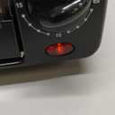 Elite Gourmet 2-Slice Toaster Oven Aluminum,Glass,Plastic Black