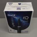 Oral-B iO Series 5 Rechargeable Electric Toothbrush with Visible Pressure Sensor to Protect Gums, 2 Minute Timer, 5 Cleaning Settings, 1 Replacement Toothbrush Heads, and Travel Case, Black