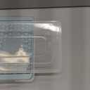 WIBIMEN Mini Ice Cube Trays, Small Tiny Round Pebble Crushed Nugget Ice Trays for Freezer with Lid - Chilling Drinks Coffee Juice(2 Pack/0.55In - Blue)