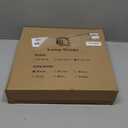 Lamp Shades Set of 2, 7 x 13 x 10 inch (Large Size), White Lamp Shade with Cut-out Stripe Design, Spider Lampshade with 8 inch Harp for Table and Floor Lamp, Modern White Lamp Cover, Assembly Required