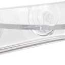 Window Garden Veg Ledge - Window Shelf for Plants, Clear Acrylic Shelves - Suction Cup Indoor Plant Holder - Glass Window Sill Extender for Microgreens Kit, Seed Starter Pots, Planters (1 Pack) (1 Medium (Original))