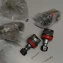 10626 Ball Joints Kit Compatible with Jeep Wrangler JK 2007-2018 Greaseable Fittings 2 Upper & 2 Lower Ball Joints Kits