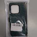 for iPhone 16 Pro Wallet Case with 3 Card Slot, 3 in 1 PU Leather Kickstand RFID Blocking Phone Cover Magnetic Flip Phone Case, Sturdy & Shockproof Phone Case with Wrist Strap - Green