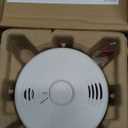 Kidde Smoke Detector, 10-Year Battery, Photoelectric Sensor Smoke Alarm, White. Manufactured May/25/2023