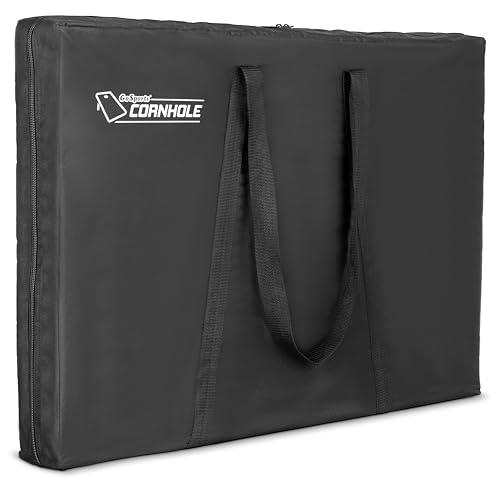 GoSports Premium Cornhole Carrying Case (Regulation Size or Tailgate Size), Black