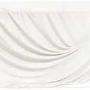 Ling's moment White Wedding Table Cloths in Velvet-Like Fabric, 9ft x 11ft, Fits 4ft/6ft Rectangular/Round Sweetheart&Head Table for Wedding Reception, Bridal Shower, Birthday Decoration,Banquet