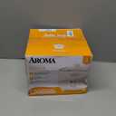 AROMA CoreCoat Pot-Style Rice Cooker with One-Touch Control and Non-Stick Ceramic Coating (6 Cups Cooked, 3 Cups Uncooked)