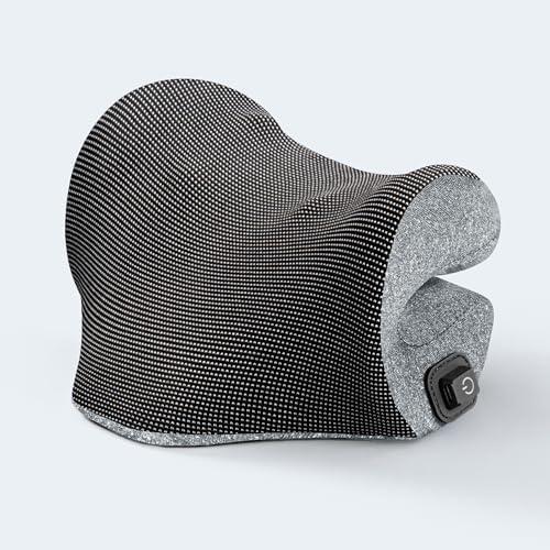 Heated Neck Stretcher for Neck Pain Relief, Cervical Traction Device, Christmas Gifts (Smoky Gray)