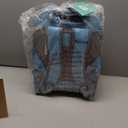 Travelers Club 18" Rolling Backpack with Shoulder Straps, Aqua