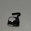 Aulumu A39 Geometric AirPods Pro 3 Case with Lock | Protective Cover with Nylon Buckle | Alloy Armour | Compatible with Apple AirPods Pro 3rd Generation Case (2025) - Black