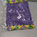 Mardi Gras Carnival Table Runner 13x72 Inch Kitchen Dining Seasonal Holiday New Orleans Table Decor for Indoor Outdoor Farmhouse Home Party Decoration ZQ161