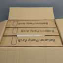 YAYOYA Metal Arch Backdrop Stand, Set of 3 (4ft / 5ft / 6ft) Gold Arch Backdrop with 12 Ground Nails, Stable Arched Background Stand for Wedding, Baby Shower, Birthday Party, Photography