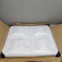 Art3d Drop Ceiling Tiles 24x24, 12 Sheets PVC Decorative Glue up Ceilng Panels 2x2, White