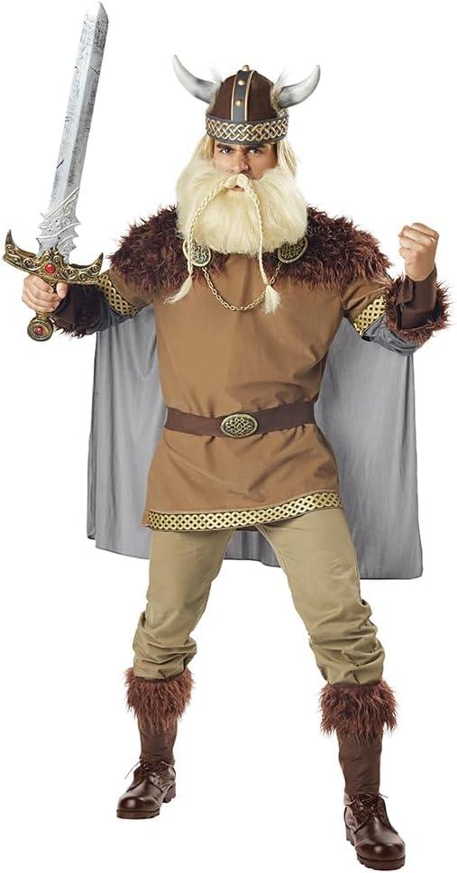 Seasons Viking Warrior Costume, Size: Adult Large (40-42)