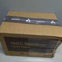 Amazon Aware 100% 3-ply Bamboo Toilet Paper, Unscented, 12 Rolls, 350 Sheets per roll,, Plastic-Free, Green