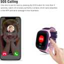 4G Kids Smart Watch GPS Tracker - Smartwatch with Two Way Call Video Calling 7 Puzzle Games Voice Chat SOS School Mode Pedometer Geo-Fence Touch Screen Alarm Clock Smartwatches for Boys Girls