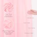 Wedding Arch Draping Fabric,8 Panels 28"x20ft Pink Wedding Arch Drapes for Ceremony Chiffon Fabric Drapes Arbor Drapery Wedding Arch Decorations for Reception Sheer Backdrop Curtains for Party Swag