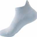 Women's Running Socks Targeted Cushion Performance Quick-dry No Show Tab Socks for Running (Blue)