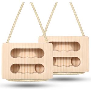 Hangboard Rock Climbing for Climbing Home Training Finger Strengthener, Pull-up Grip Arm Training Portable Finger Board Rock Holds Indoor and Outdoor