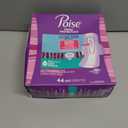 Poise Ultra Thin Incontinence & Postpartum Pads with Wings for Bladder Leaks, 3 Drop Light Absorbency, Regular Length, 132 Count