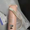 JISULIFE Portable Handheld Fan, Speed(1-100) Adjustable Turbo Mini and 3600mAh Battery Rechargeable Personal Fan, Digital Display, Gifts for Women Men Travel/Camping/Outdoor-Pink