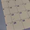 32" x 48" 2026 Wall Calendar, Folded Wet & Dry Erase Wall Calendar 12 Month, Yearly Laminated Wall Calendars, Reversible Annual Planner, Horizontal/Vertical, with Julian Dates