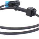 NewYall Rear Left and Right ABS Wheel Speed Sensor for Cadillac Escalade/Escalade ESV/Escalade EXT, Chevrolet Avalanche 1500/2500, Suburban 1500, Tahoe, GMC Yukon/Yukon XL 1500 03-06