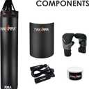 MaxxMMA 5 ft Water/Air Heavy Bag Kit (Adjustable Weight 70~140 lbs.)