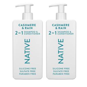 Native Cashmere & Rain 2N1 Shampoo & Conditioner Set 16.5 fl oz