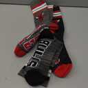 Ultra Game NBA boys Youth Training Cotton Crew Socks (One Size, Assorted)