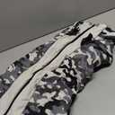 Dog Coat Dog Winter Jacke- XX Large, Warm Dog Coat Zip Up Snowsuit Dog Harness Vest Reflective Water-Resistant Dog Coat Dog Snow Jacket for Large Dogs Border Collie, Pit Bull, Grey-Camouflage