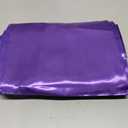 Bencailor 12 Pcs Purple Satin Table Runner Bulk 12 x 108 Inches Long Table Runners Bright Smooth Fabric Tablecloth for Wedding Banquet Birthday Spring Graduation Party Decorations