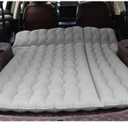 Car Air Mattress, Inflatable SUV Truck Camping Mattress for Back Seat, Thickened Travel Car Bed Sleeping Pad with Air Pump 2 Pillows (Gray, SUV Air Mattress)