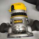 DEWALT Router, Fixed and Plunge Base Kit, Soft Start, 12-Amp, 24,000 RPM, Variable Speed Trigger, Corded (DW618PKB)