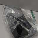 Front License Plate Mount Bracket Replacement Compatible with Chevrolet Corvette C8 2020-2026, ABS Front Bumper License Plate Frames Holder, License Plate Trim Base Replacement Kit (Black)