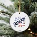 Chicago Marathon 2025 Finisher's Ornament - 26.2 Mile Commemorative Keepsake, Race Day Memorial Gift for Runners