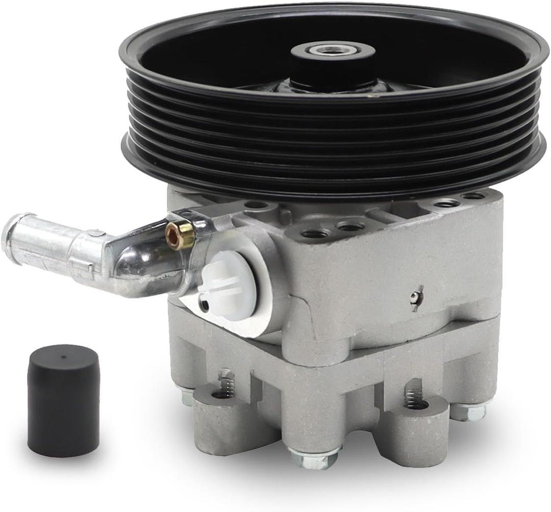 491109N00A Power Steering Pump with Pulley Compatible with 2007-2012 Altima 2009-2014 Maxima Murano 3.5L V6 49110-1AA0A 215485