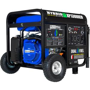DuroMax XP13000EH 13,000-Watt Dual Fuel Portable Generator - Gas & Propane, Electric Start, Whole Home Backup Power, Transfer Switch Ready, RV & Emergency Ready