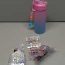 Dan&Darci Decorate Your Own Glow-in-The-Dark Water Bottle Kit for Girls - Easter Gifts for Girl Ages 4-6 5-7 6-8 - 4 5 6 7 8 Year Old Birthday Gift Ideas - Arts and Crafts for Kids Age 6-8