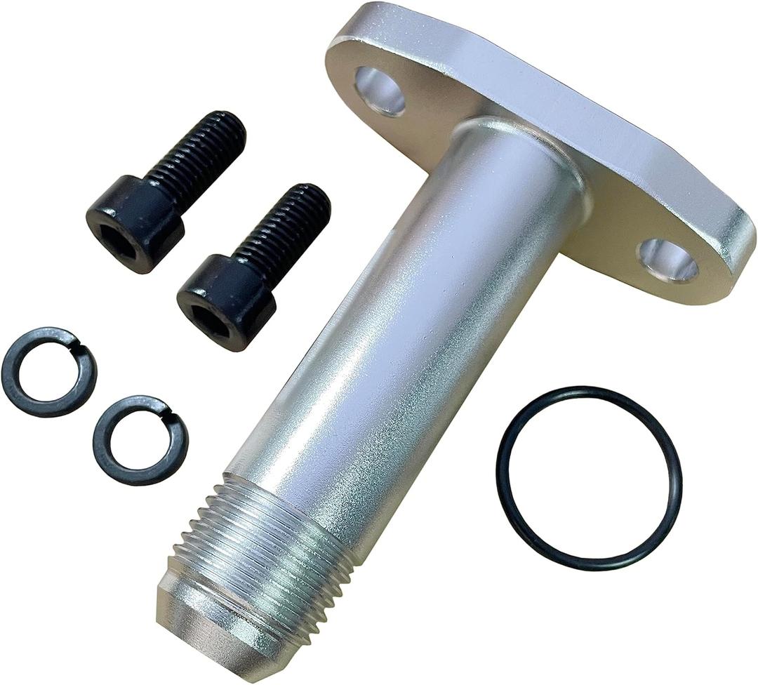 Turbine Oil Drain Joint 10ANTurbocharger Flange Adapter for T3 T4 GT28 GT30 GT35 T25 Turbo Charger