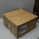 Wimarsbon Storage Ottoman, Modern Round Footrest with Soft Padded Seat, Teddy Velvet Footstool with Wood Legs, Accent Small Table or Plant Stand for Hallway, Living Room (Brilliant Yellow)