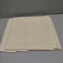 Simplebrand Cream Sheer Curtains 84 Inches Long 2 Panels, Light Filtering Rod Pocket Solid Color Window Sheer Curtain Panels, Elegant Curtains & Drapes for Living Room, Bedroom (Cream, 42" W x 84" L)