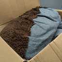 Muddy Mat Cloud K-9 Bed for Dogs & Cats, Soft & Relaxing Donut Dog Bed, Chenille Material, Removable Cover, Washable & Dryer SafeBrown Large(40'x40')