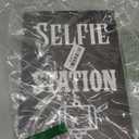 Selfie Station, Photo Booth, Prop, Sign - Birthday Party, Wedding Dcor, Sign Freestanding Table Sign - Now with Black Plastic Feet